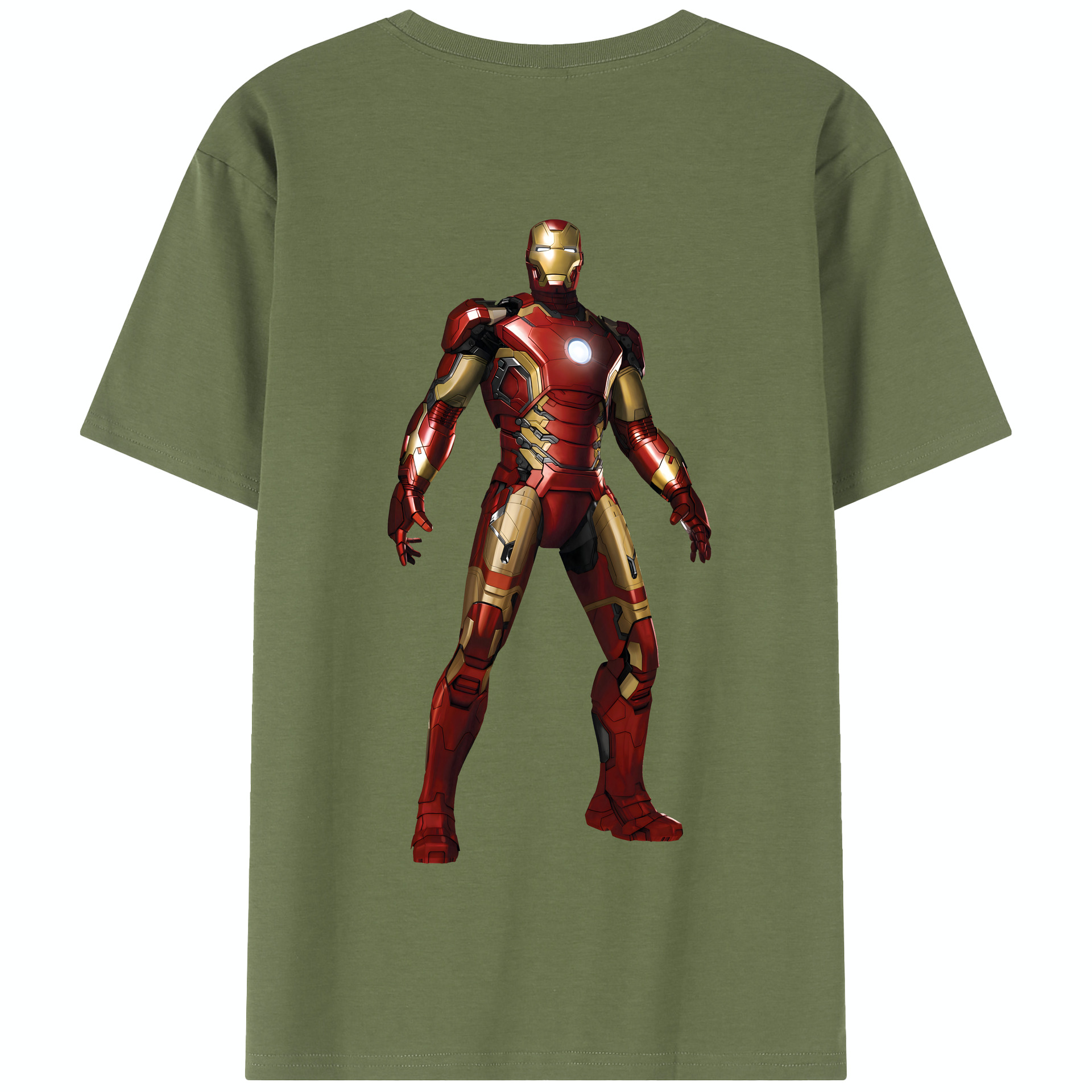 （画像用） アベンジャーズ The Avengers 綿100％半袖Tシャツ（背面プリント）